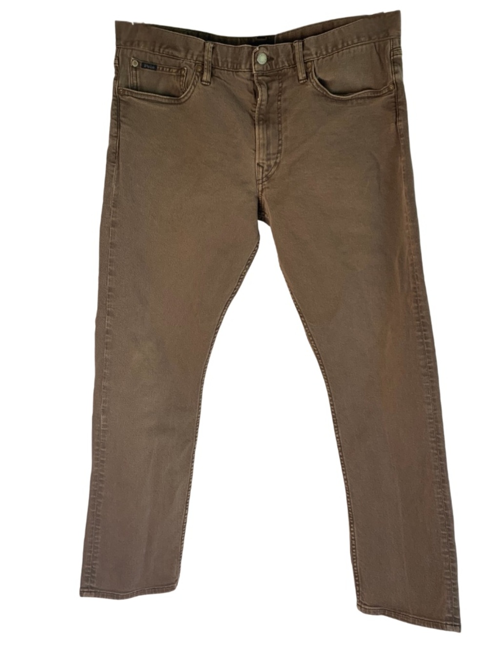 Polo Ralph Lauren The Sullivan Slim Brown Jeans Men's 34x30 Preppy